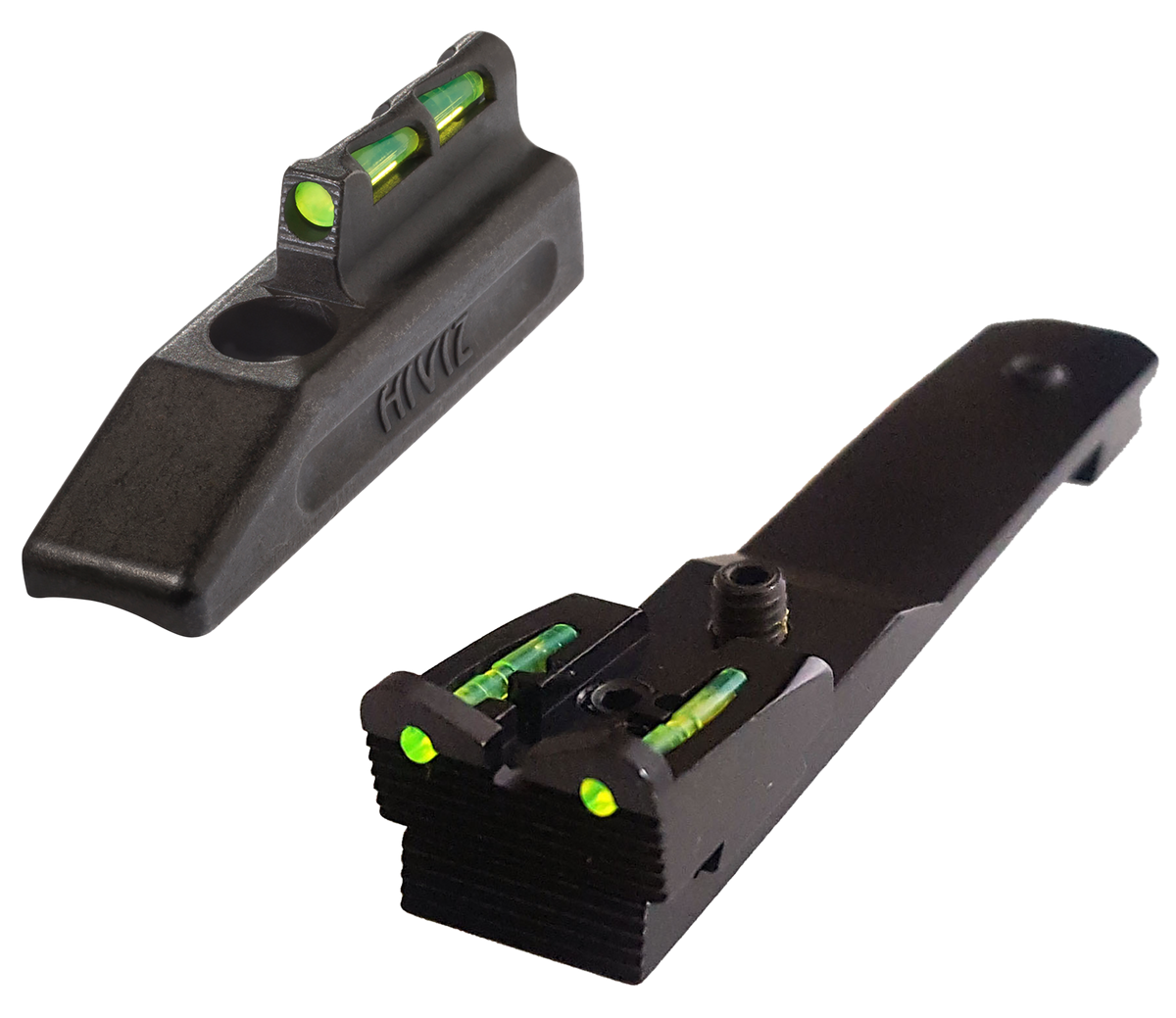 Hiviz HHVS001 Henry Lever Action .22 LR Interchangeable Front Sight Set - Green, Red, White LitePipes