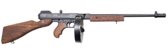 Thompson T1DH 1927A-1 Deluxe 45 ACP 18" 10+1 Semi-Auto Rifle - Color Case Hardened Drum