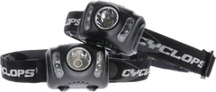 Cyclops 210 Headlamp LED 210 Lumen AAA Polymer 2 Pack