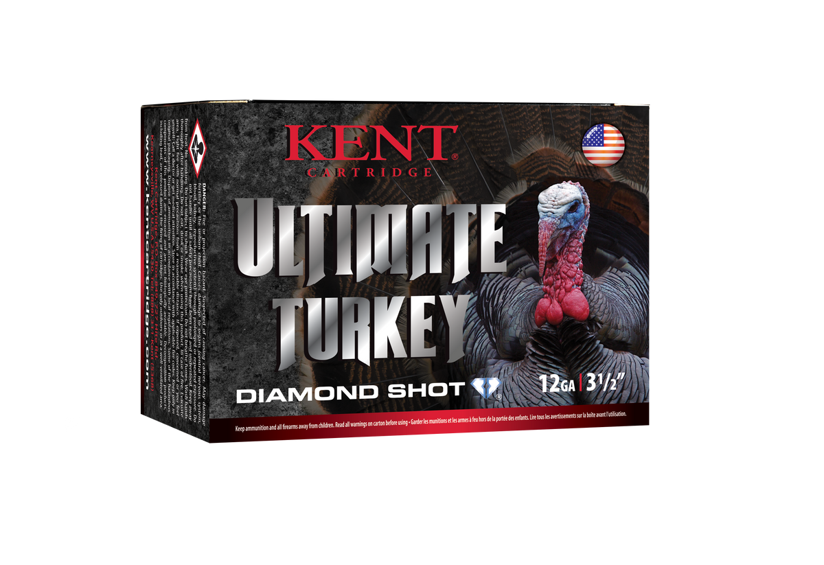 Kent Cartridge Ultimate Turkey 12 Gauge 3.5" 2-1/4 oz 5 Shot - Box or Case