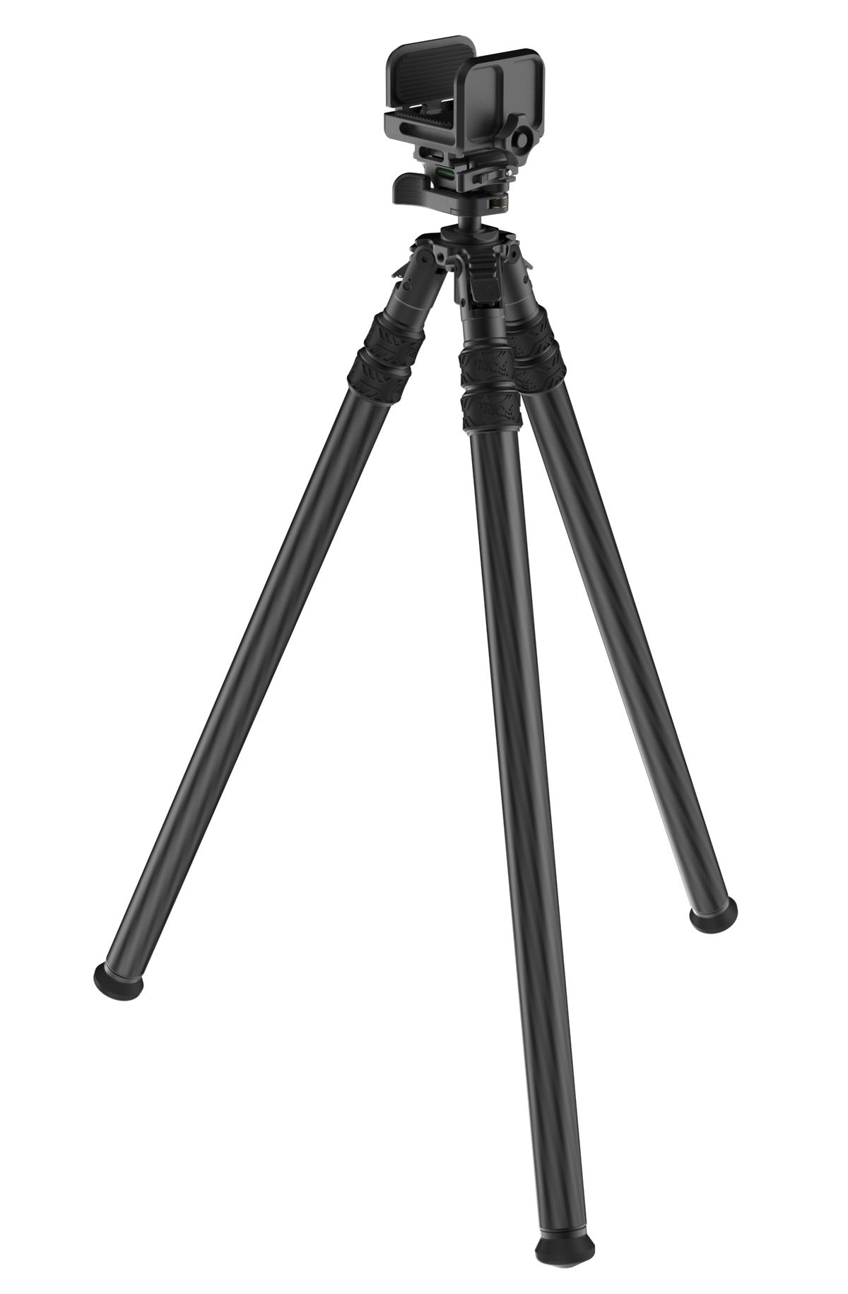 Tricer HK-KIT-1 Carbon Fiber Shooting Tripod Kit w/ Clamp Head - Black