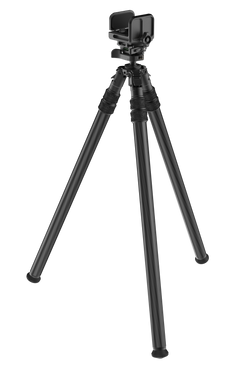 Tricer HK-KIT-1 Carbon Fiber Shooting Tripod Kit w/ Clamp Head - Black