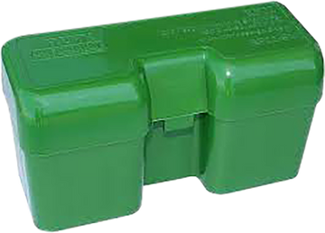 MTM Case-Gard RF22LM10 .375 Rem Ultra Mag 22-Rd Flip-Top Green Polypropylene Ammo Box