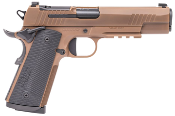 Sig Sauer 1911-X Full Size 45 ACP 5" 8+1 Semi-Auto Pistol - Coyote PVD