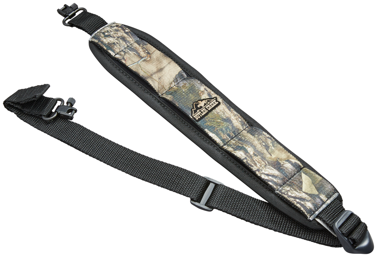 Butler Creek Comfort Stretch Rifle Sling 44" 2.50" Neoprene Mossy Oak Break-Up Country Quick Detach