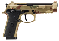 Beretta 92XI SAO 9mm Luger 4.7" 10+1 Semi-Auto Pistol - Frog Skin Camo Cerakote