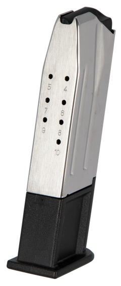 Springfield Armory XD-M 9mm Luger 10-Rd Stainless Steel Pistol Magazine