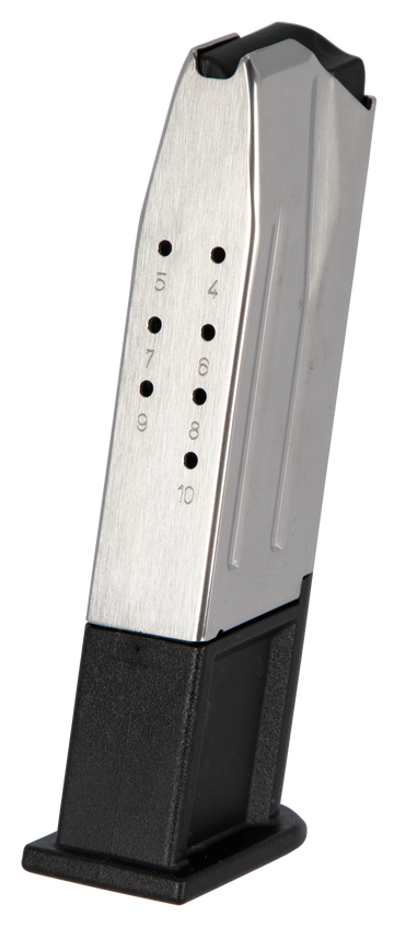 Springfield Armory XD-M 9mm Luger 10-Rd Stainless Steel Pistol Magazine