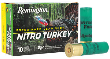 Remington Ammunition Nitro Turkey 12 Gauge 2.75" 1-1/2 oz #4 Shot - Box or Case