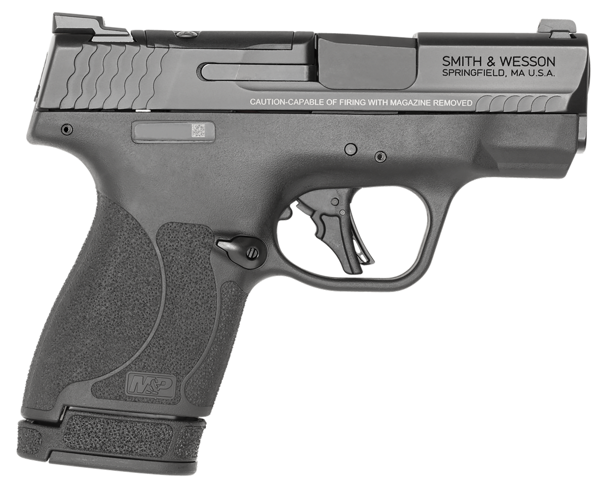 Smith & Wesson M&P 9 Shield Plus 9mm 3.10" 13+1 Optics-Ready Semi-Auto Pistol - Thumb Safety
