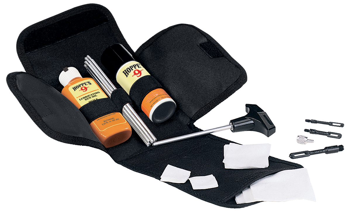 Hoppes FC2 Universal Field Cleaning Kit Multi-Caliber Compact Soft-Sided Case