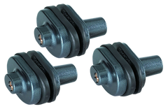 Master Lock 90TRISPT Trigger Lock Keyed Alike 3-Pack - Gray Steel/Zinc