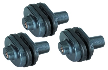 Master Lock 90TRISPT Trigger Lock Keyed Alike 3-Pack - Gray Steel/Zinc