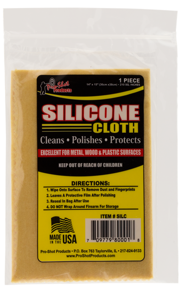 Pro-Shot SILC Silicone Cleaning Cloth Cotton 14"x15"