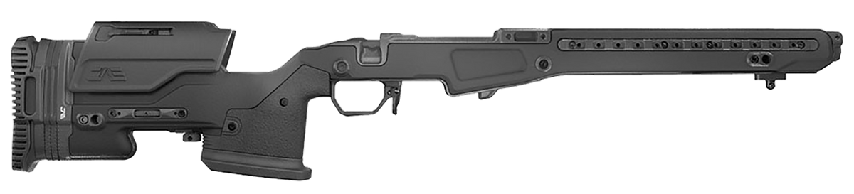 MDT Sporting Goods JAE-700 G4 Chassis Black Anodized Aluminum - Remington 700 Short Action RH