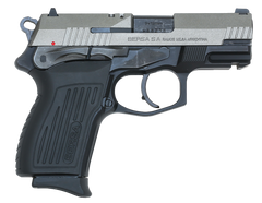 Bersa TPRC Compact 9mm Luger 3.50" 13+1 DA/SA Semi-Auto Pistol - Nickel Cerakote / Matte Black