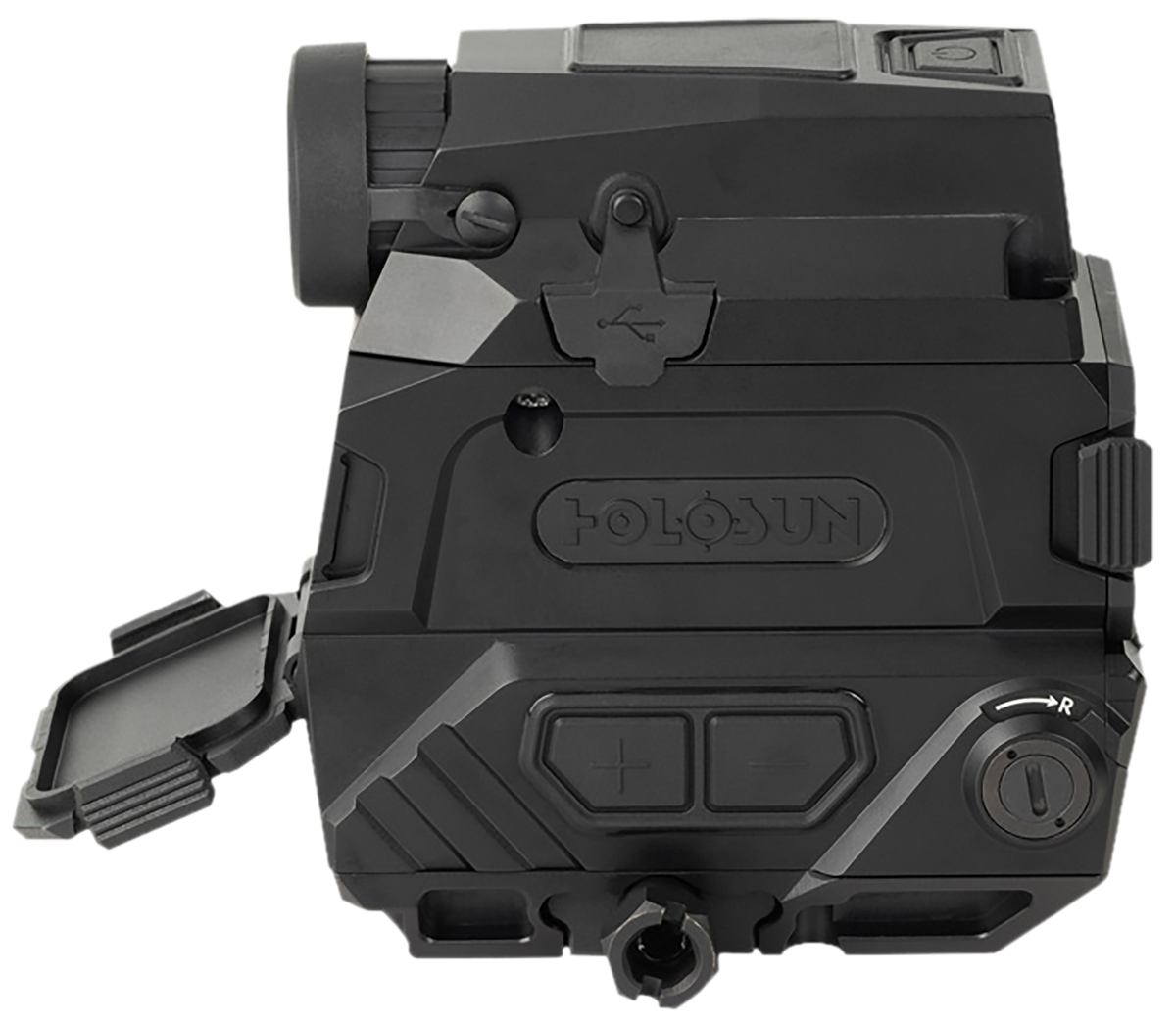 Holosun DRS-NV Digital NV Fusion Red Dot 1x/2x/4x/8x 2 MOA/65 MOA Circle Multi-Reticle - Black Anodized