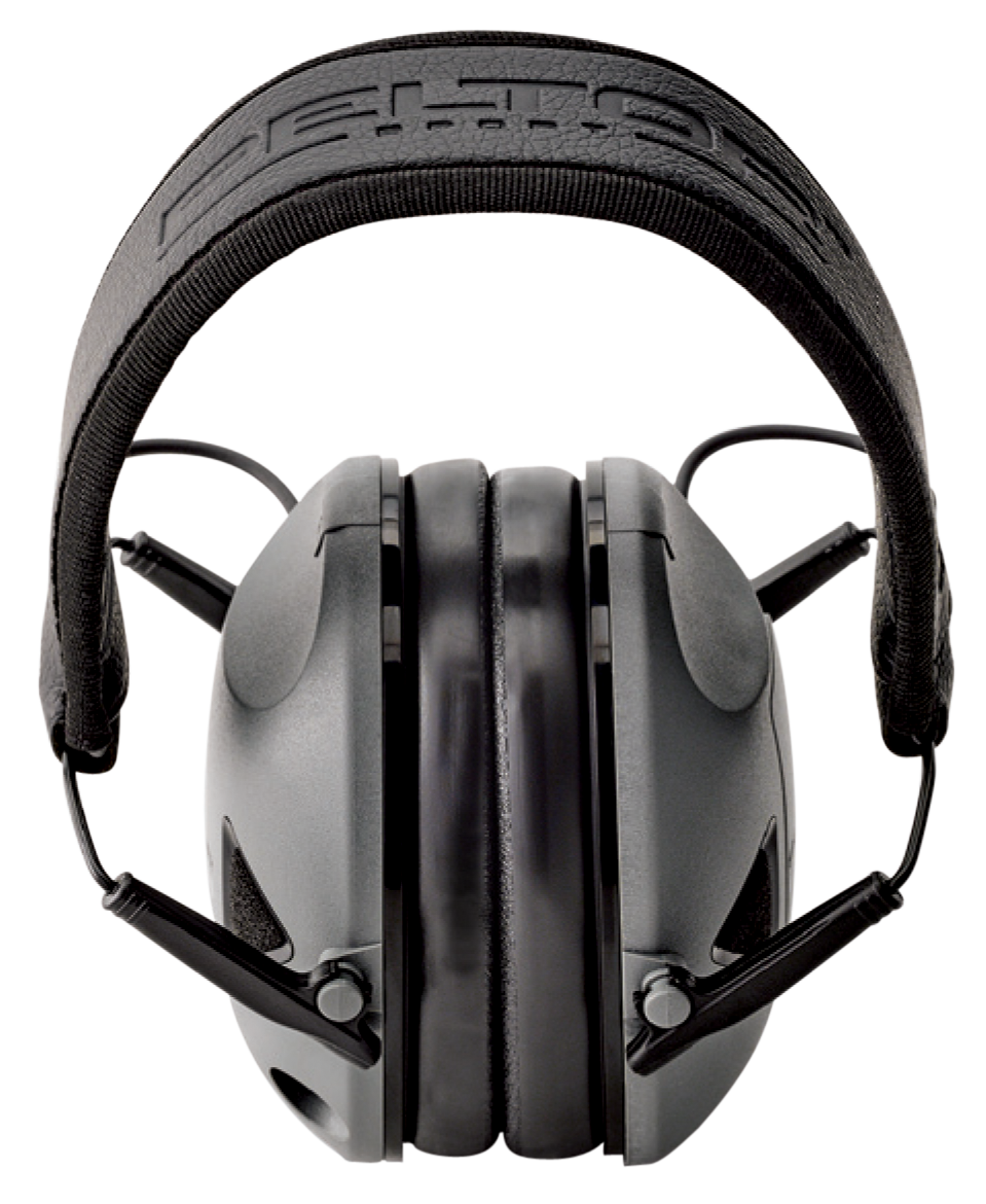 3M Peltor Sport RangeGuard 21 dB NRR Electronic Over the Head Earmuff - Gray/Black