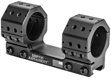 Griffin Armament GPM Scope Mount/Ring Combo 34mm 1.35" Height - Black