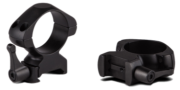 Konus 7409 Steel Rings 30mm Quick Release High 0 MOA - Matte Black