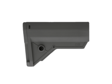 B5 Systems Sierra K AR-15 Fixed Compact Stock - Wolf Gray Polymer