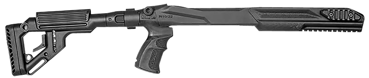 FAB Defense UAS-R Precision Stock Conversion Kit Ruger 10/22 Left-Side Folding w/Adjustable Cheekrest - Matte Black
