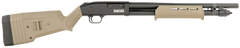 Mossberg 590S Compact 12 Gauge 3" 9+1 18.50" Pump Shotgun - Black Synthetic Stock