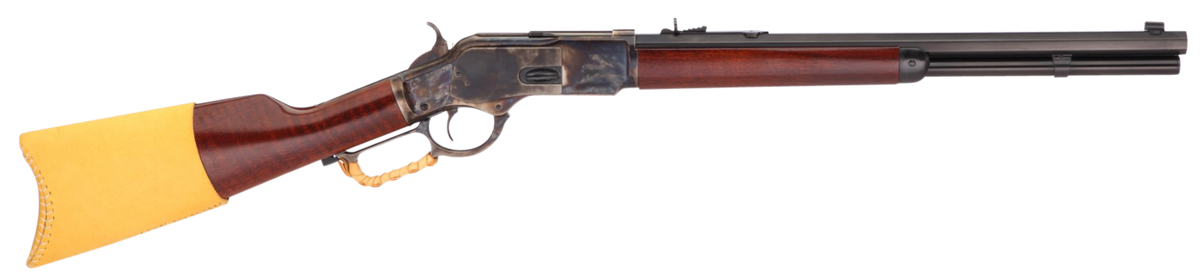 Taylors and Company 1873 Comanchero 45 Colt (LC) 20" 10+1 Lever Action Rifle - Straight Walnut Stock