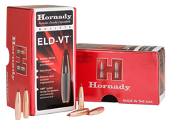 Hornady ELD-VT 22 Cal .224 69 gr Polymer Tipped BT - 100/Box