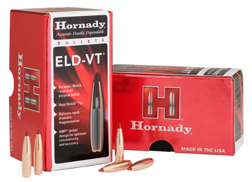 Hornady ELD-VT 22 Cal .224 69 gr Polymer Tipped BT - 100/Box
