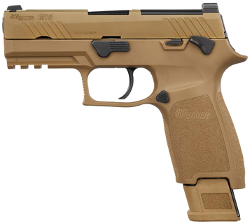 Sig Sauer M18 CSS 9mm Luger 3.9" 10+1 Semi-Auto Pistol - Coyote PVD