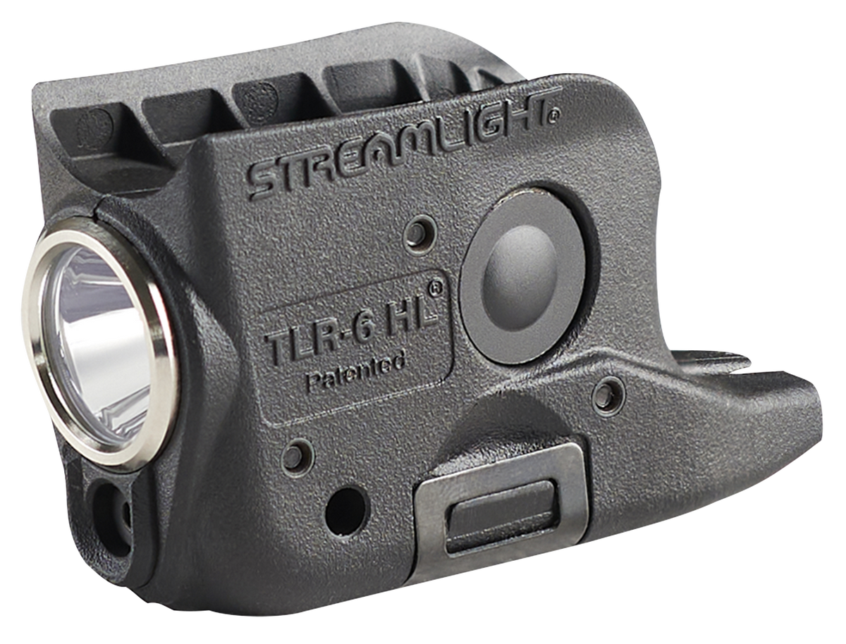 Streamlight TLR-6 HL G 300 Lumens White LED/Green Laser Pistol Light - Glock 42/43/43X/48