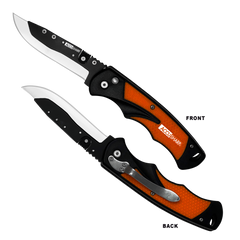 AccuSharp 741C Replaceable Blade Razor 3.5" Folding Knife Orange