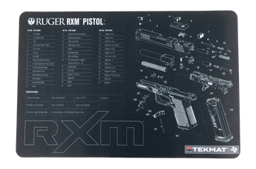 TekMat TEK-R17-RUGER-RXM 17x11 Cleaning Mat for Ruger RXM - Black