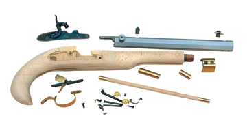 Traditions Kentucky Pistol Kit 50 Cal 10" Sidelock Percussion Pistol