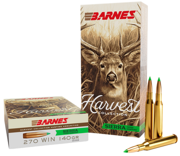 Barnes Bullets Harvest Collection 270 Win 140gr Sierra Tipped GameKing - Box or Case