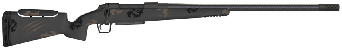 Fierce Firearms CT Rival XP 300 PRC 22" 3+1 Bolt-Action Rifle - Midnight Bronze Titanium / Trophy Camo