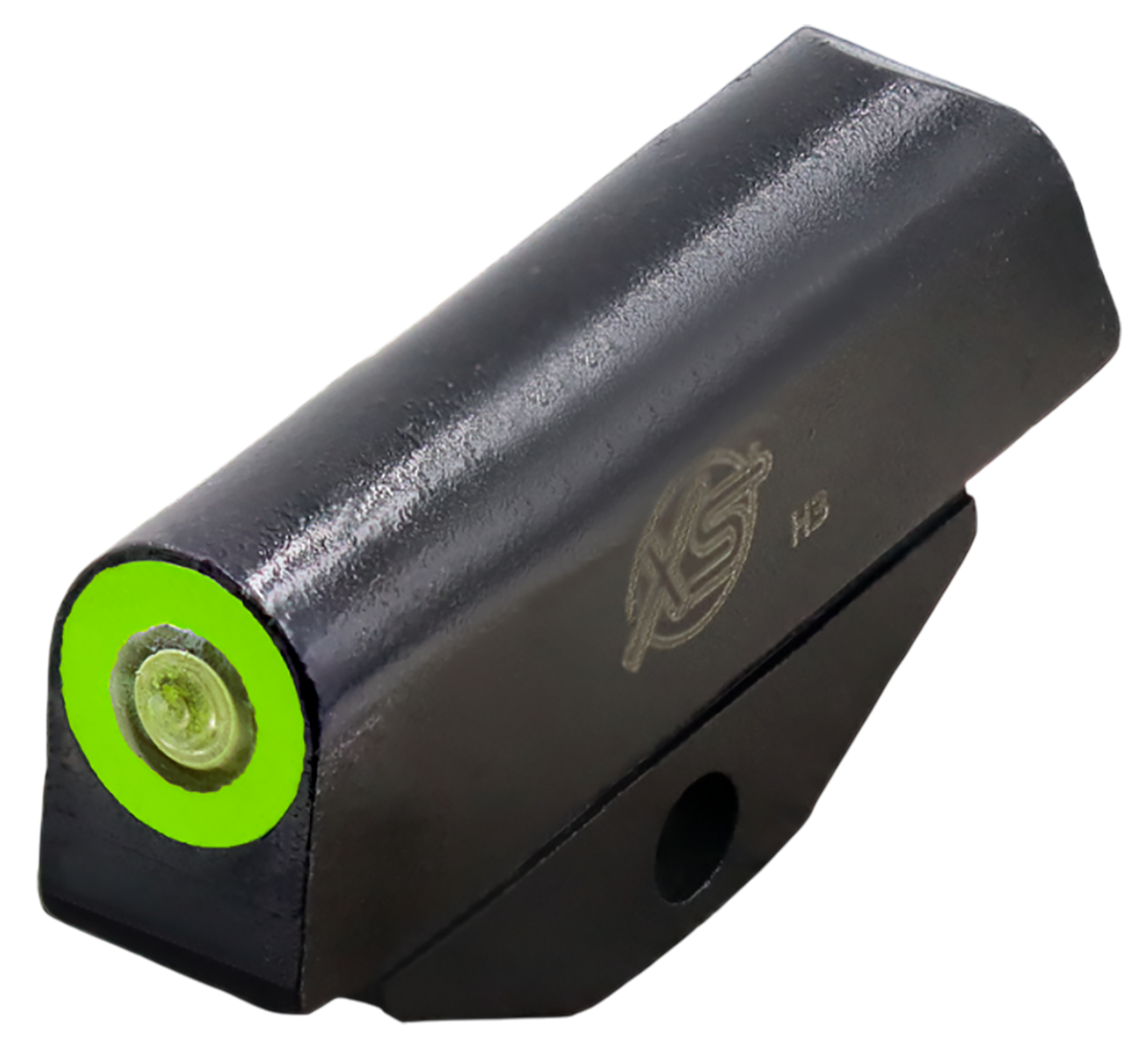 XS Sights Standard Dot Front Sight Green Tritium/Black Oxide Frame - Fits Taurus 605/856