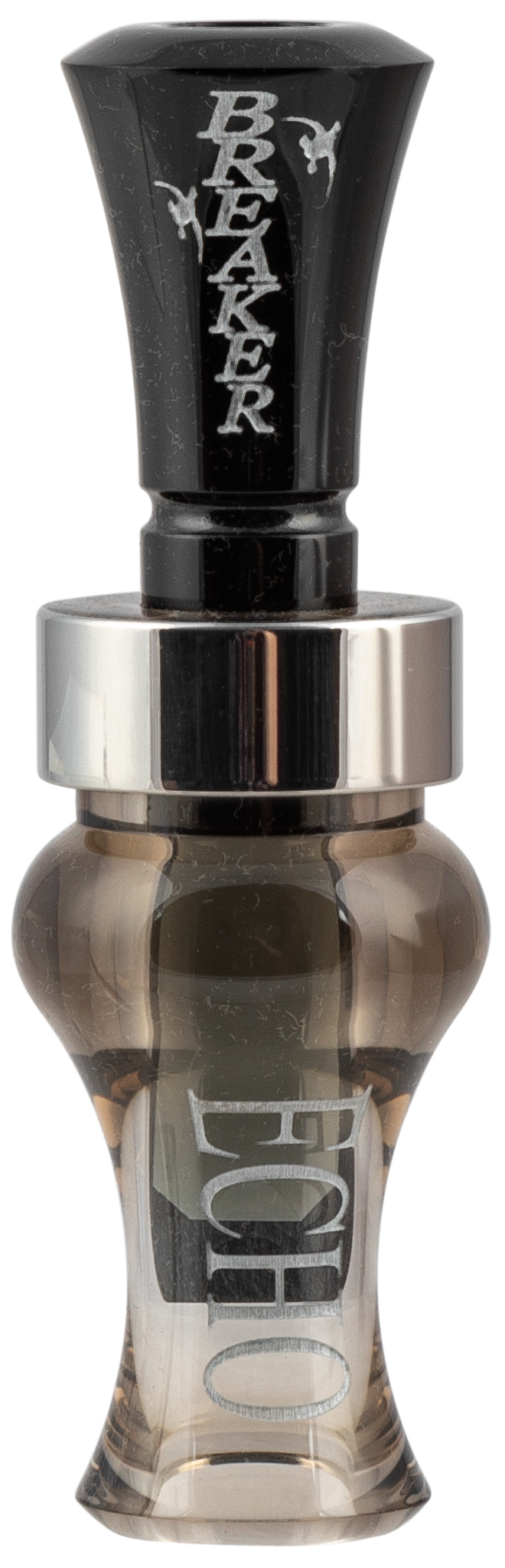 Echo Calls Breaker Single Reed Mallard Hen Duck Call - Smoke Acrylic