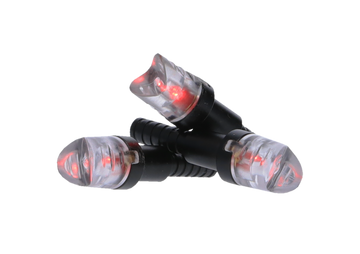 NAP Thunderglo Illuminated Nock Red LED Polycarbonate/Aluminum 6-Pack