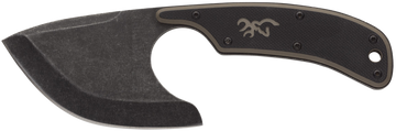Browning Cutoff 2.50" Fixed Skinner 9Cr14MoV SS Black/Tan G10 Handle - Boxed