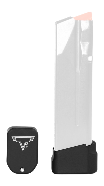 Taran Tactical Versatile Base Pad 9mm Luger +4/+3 Rounds - Flat Black
