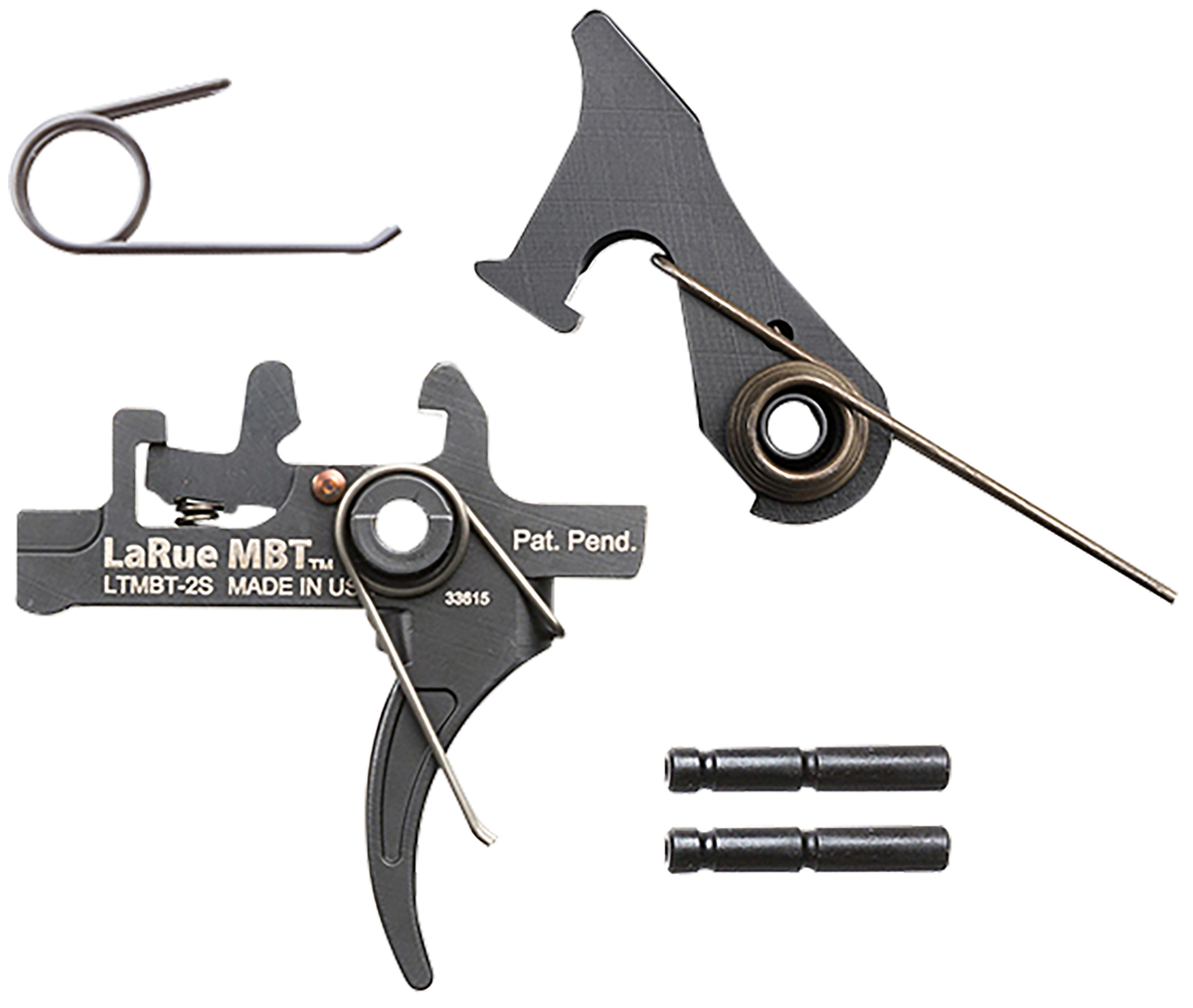 LaRue Tactical MBT-2S Two-Stage Curved Trigger for AR-10/AR-15 - Black