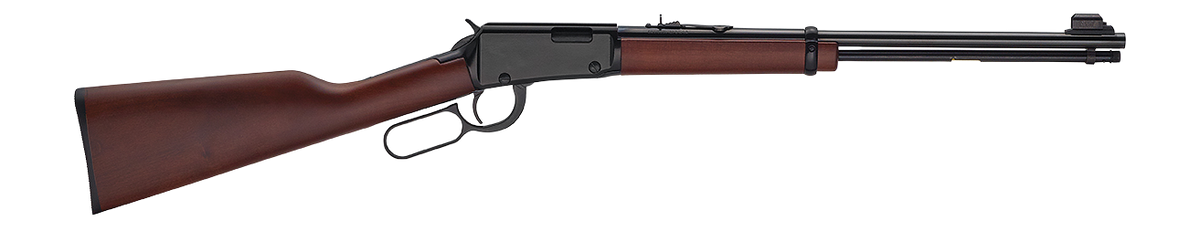 Henry H00122M Classic 22 WMR 18.5" 12+1 Lever Action Rifle - American Walnut