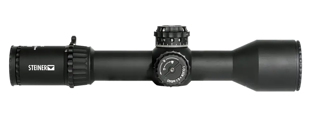 Steiner T6Xi 2.5-15x50mm 34mm Tube Illuminated SCR Mil FFP Riflescope
