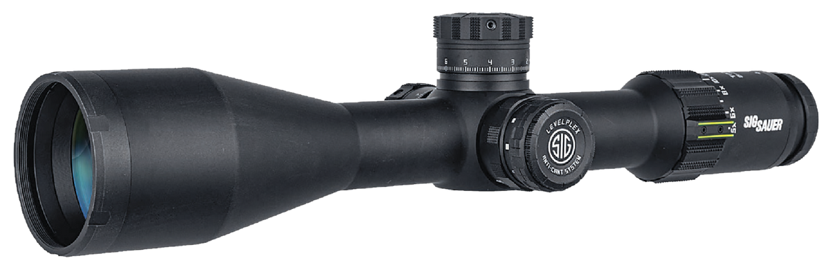 Sig Sauer Electro-Optics Tango6 5-30x56mm 34mm Tube Illuminated MRAD DEV-L Riflescope - Black Anodized