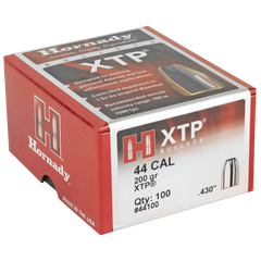 Hornady XTP 44 Cal .430 200 gr Hollow Point Reloading Bullets - 100/Box