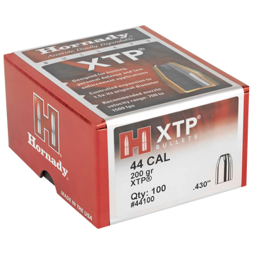 Hornady XTP 44 Cal .430 200 gr Hollow Point Reloading Bullets - 100/Box