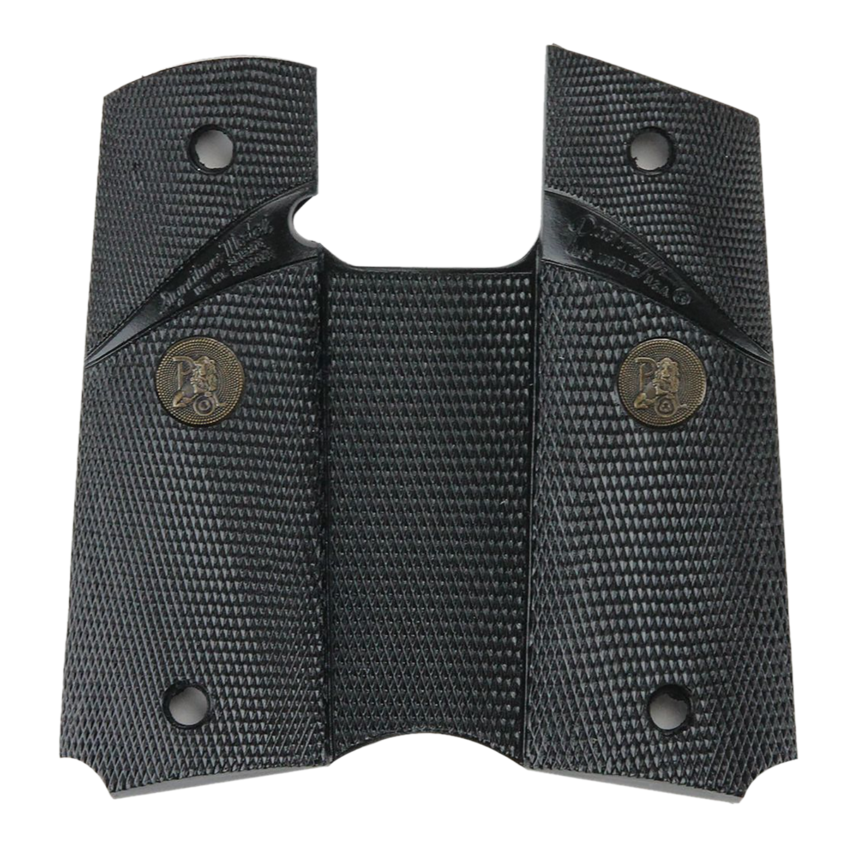 Pachmayr Signature Wraparound 1911/1911-A1 Pistol Grip - Checkered Black Rubber