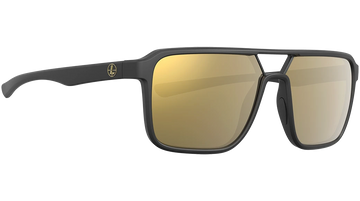 Leupold Bridger Performance Wear Polarized Bronze Mirror Sunglasses - Matte Black
